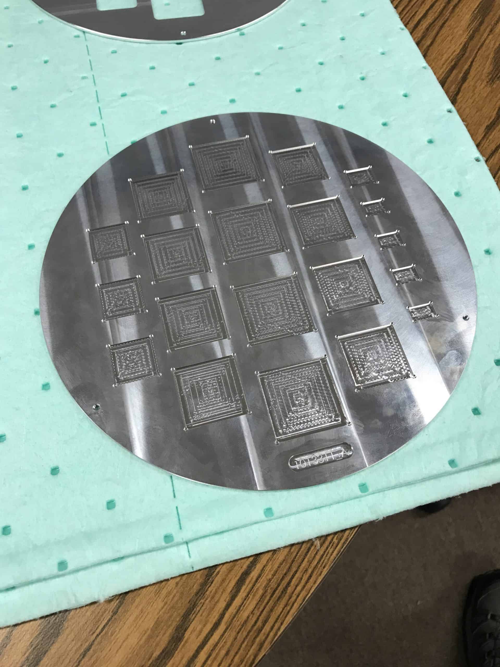 Aluminum plate work