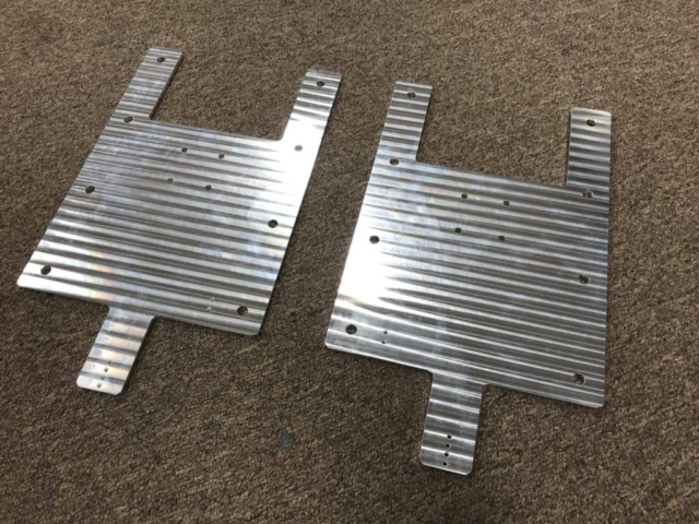 Aluminum plate work