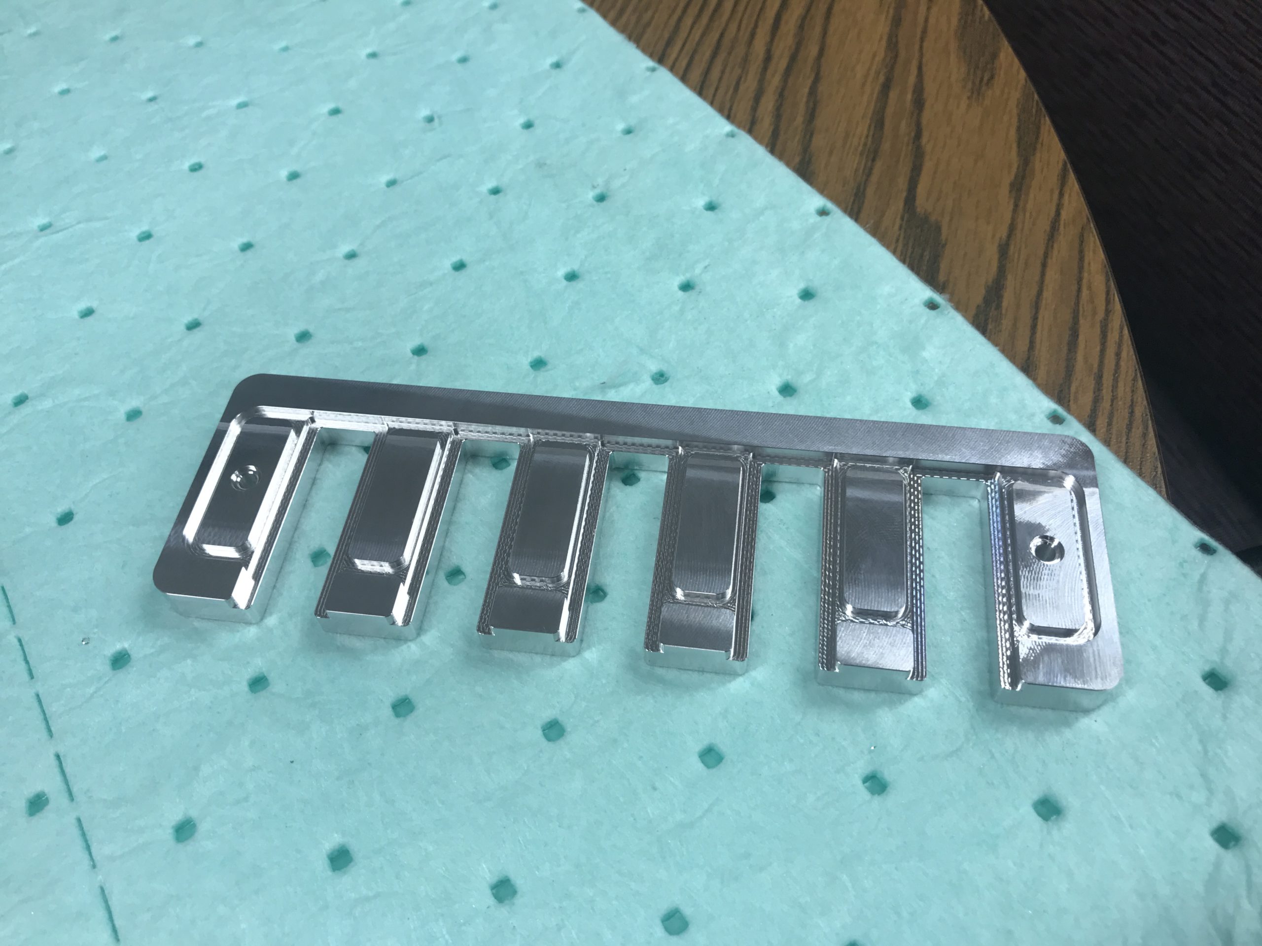 6061 Aluminum component