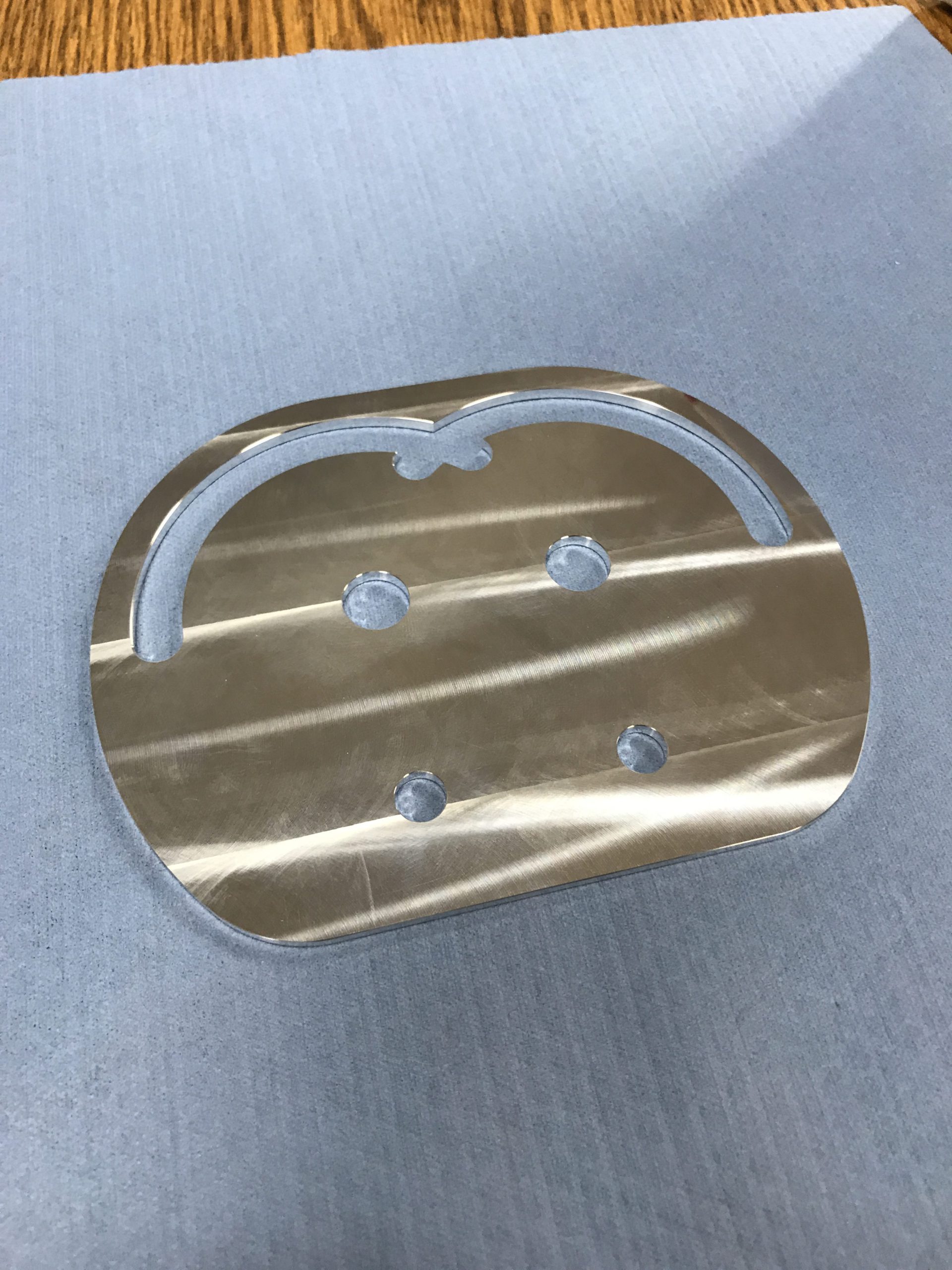 Aluminum plate work